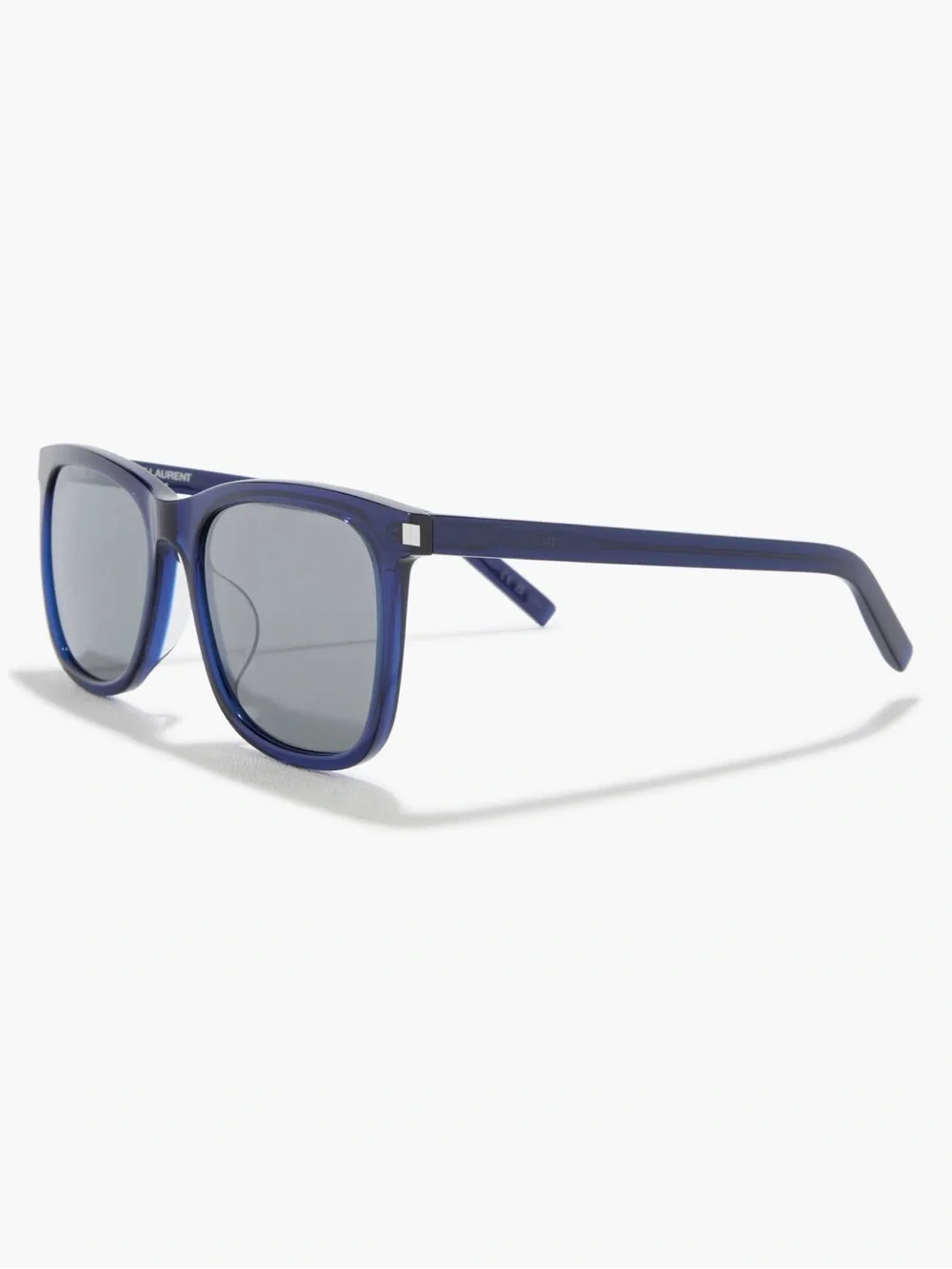 Saint Laurent Sunglasses SL116K Blue Blue Silver NEW